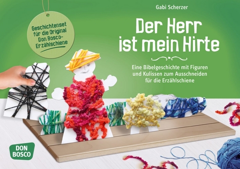 Der Herr ist mein Hirte. Erz&auml;hlschienen-Figurenset - Gabi Scherzer