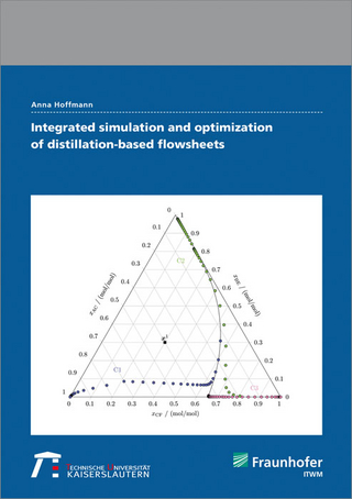 Integrated simulation and optimization of distillation-based flowsheets