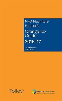 MHA MacIntyre Hudson's Orange Tax Guide 2016-17