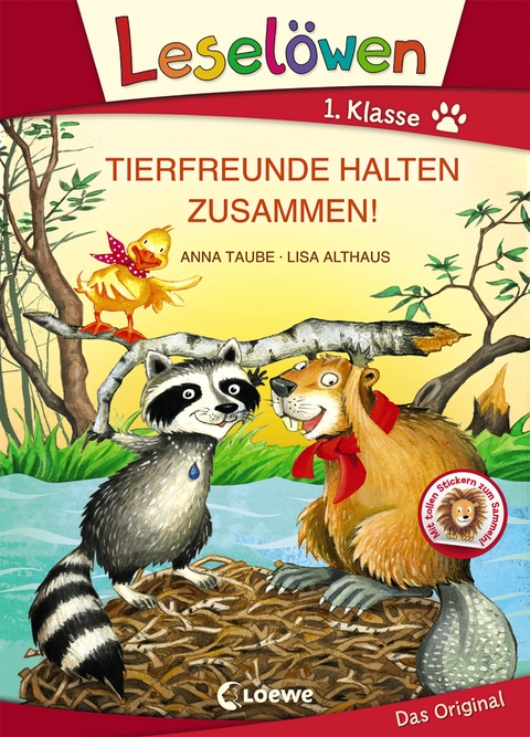 Lesel&ouml;wen 1. Klasse - Tierfreunde halten zusammen! - Anna Taube