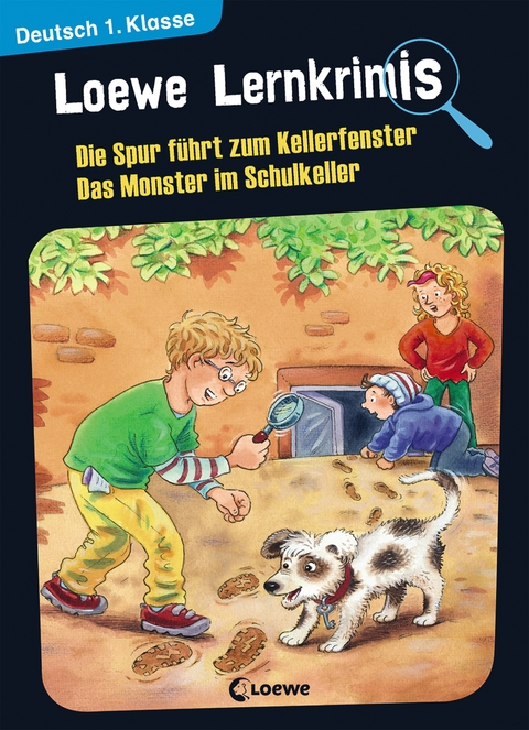Loewe Lernkrimis - Die Spur f&uuml;hrt zum Kellerfenster / Das Monster im Schulkeller - Annette Neubauer, Christiane Wittenburg