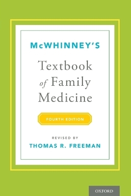 McWhinney's Textbook of Family Medicine - Thomas R. Freeman