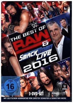The Best of Raw & Smackdown Live 2016, 3 DVD