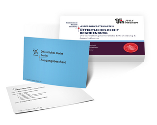 Assessor Karteikarten ÖR Brandenburg - Die verwaltungsbehördliche Entscheidung & Anwaltsklausur