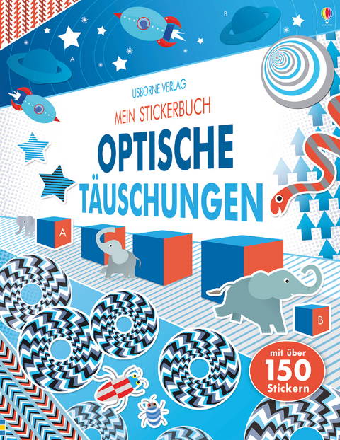 Mein Stickerbuch: Optische T&auml;uschungen - Sam Taplin