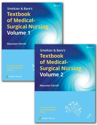 Package of ANZ Smeltzer and Bare's Textbook of Medical-Surgical Nursing 2 Volume Set & ANZ Nursing and Midwifery Drug Handbook, 3rd edition