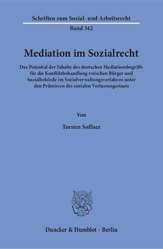 Mediation im Sozialrecht.