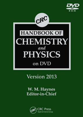 CRC Handbook of Chemistry and Physics on DVD Version 2013