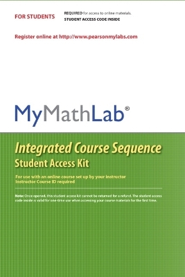 MyLab Math CourseCompass Integrated Course Sequence -- Standalone Access Card -  Pearson Education