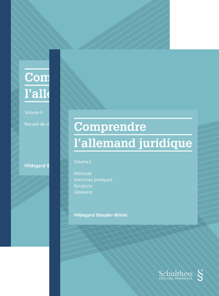 Comprendre l'allemand juridique (Bundle)