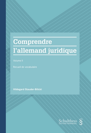 Comprendre l'allemand juridique