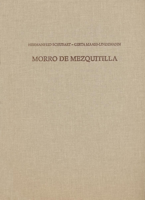 Morro de Mezquitilla - Hermanfrid Schubart, Gerta Maass-Lindemann