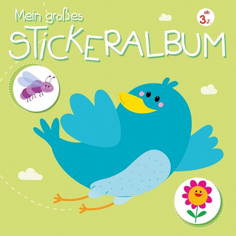 Mein gro&szlig;es Stickeralbum 3+