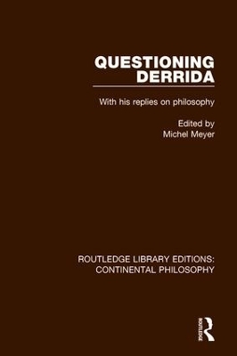 Questioning Derrida - 