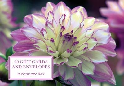 Tin Box of 20 Gift Cards and Envelopes: Dahlia -  Peony Press
