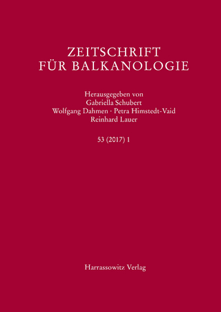 Zeitschrift für Balkanologie 53 (2017) 1