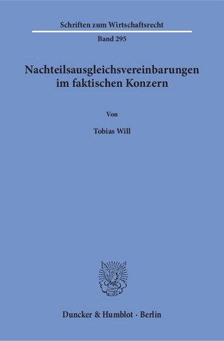 Nachteilsausgleichsvereinbarungen im faktischen Konzern.
