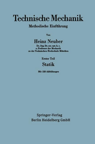 Technische Mechanik. Methodische Einf Hrung