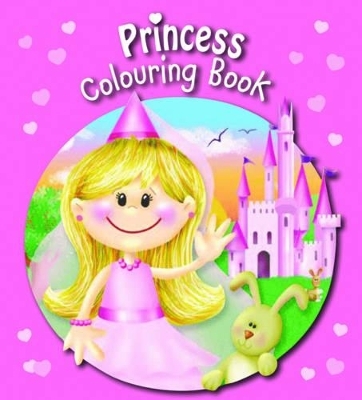 Party Bag Books: 4 x Princess Colouring Book