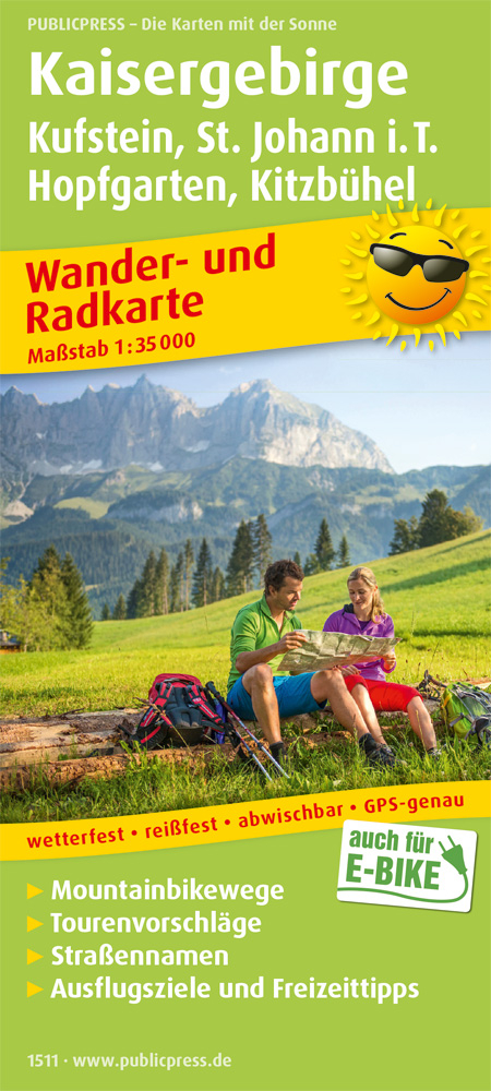 Kaisergebirge, Kufstein - St. Johann i.T., Hopfgarten - Kitzb&uuml;hel