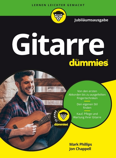 Gitarre für Dummies Jubiläumsausgabe - Mark Phillips, Jon Chappell