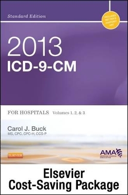 2013 ICD-9-CM for Hospitals, Volumes 1, 2 & 3 Standard Edition with CPT 2013 Standard Edition Package - Carol J Buck