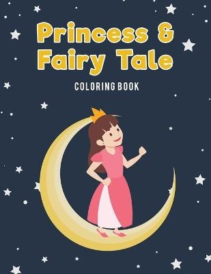 Princess & Fairy Tale Jumbo Coloring Book - Coloring Pages for Kids