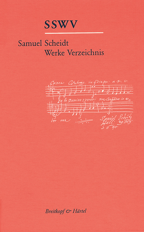 Samuel Scheidt Werke-Verzeichnis - 