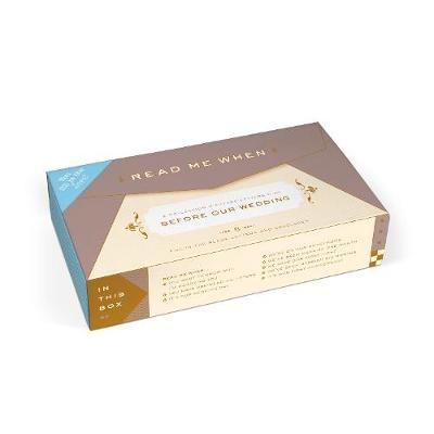 Knock Knock Letters to You Before Our Wedding Read Me When Box - 