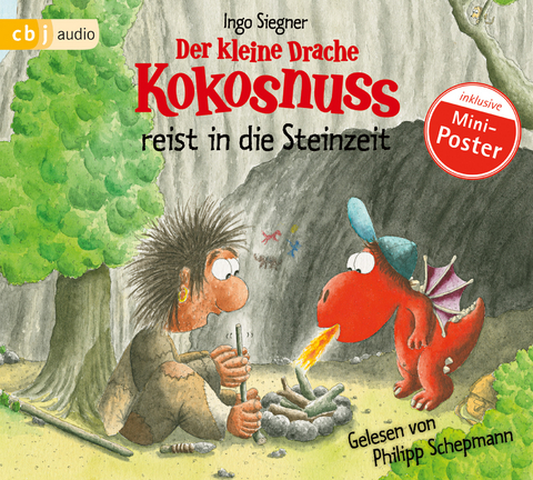Der kleine Drache Kokosnuss reist in die Steinzeit - Ingo Siegner