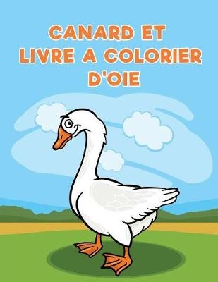 Canard et livre a colorier d'oie - Coloring Pages for Kids
