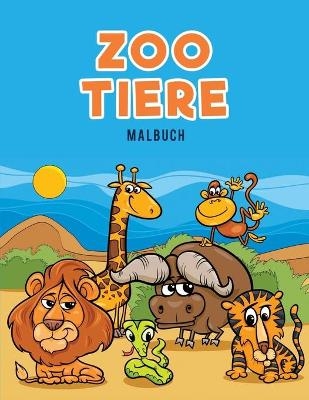 Zoo Tiere Malbuch - Coloring Pages for Kids