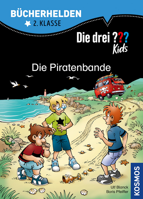 Die drei ??? Kids, B&uuml;cherhelden 2. Klasse, Die Piratenbande - Boris Pfeiffer, Ulf Blanck