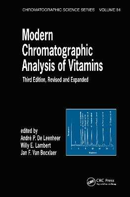 Modern Chromatographic Analysis Of Vitamins - 