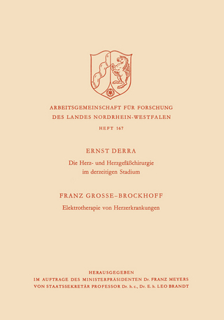 Die Herz- und Herzgefäßchirurgie im derzeitigen Stadium. Elektrotherapie von Herzerkrankungen