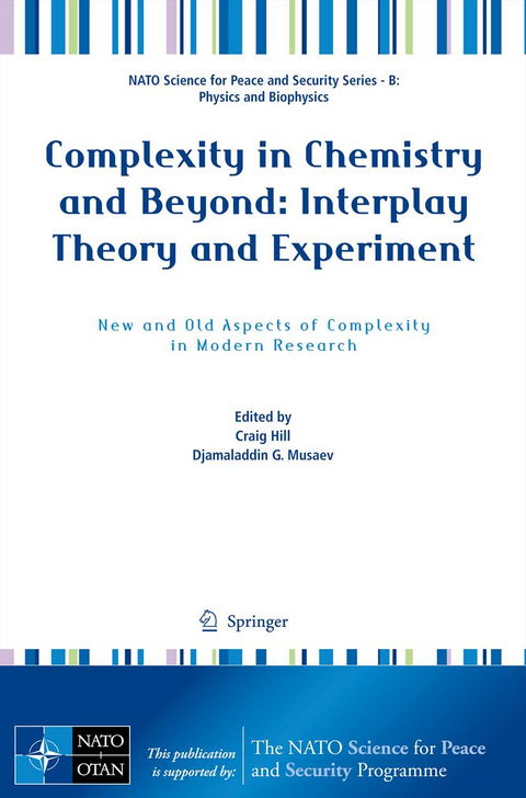 Complexity in Chemistry and Beyond: Interplay Theory and Experiment - 