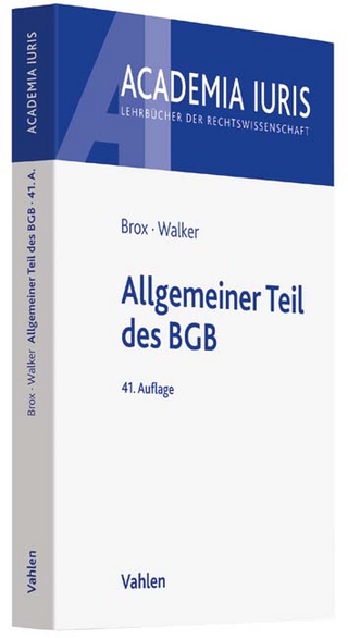 Allgemeiner Teil des BGB