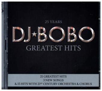 25 Years - Greatest Hits, 2 Audio-CDs -  DJ BoBo