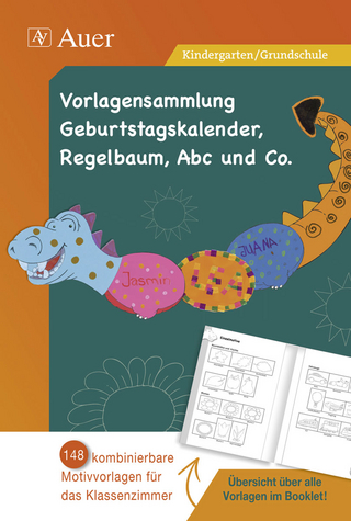 Vorlagen Geburtstagskalender, Regelbaum, Abc u. Co