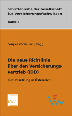 Die neue Richtlinie über den Versicherungsvertrieb (IDD)