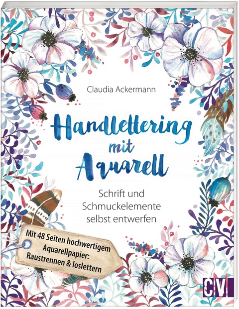 Handlettering mit Aquarell - Claudia Ackermann