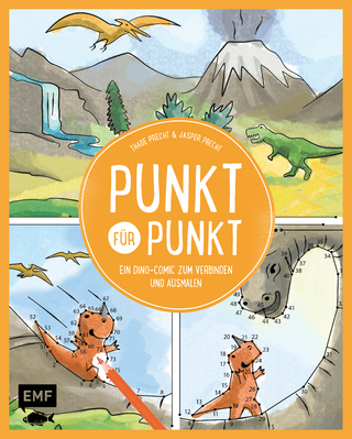 Punkt für Punkt – Ein Dino-Comic zum Verbinden und Ausmalen