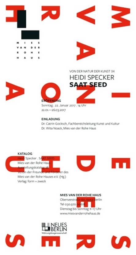 Heidi Specker: Saat Seed - 
