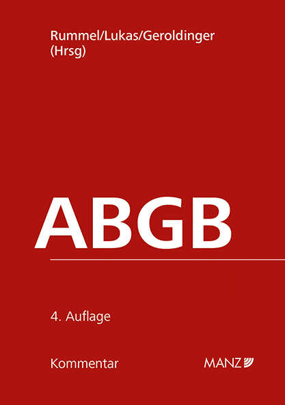 PAKET: ABGB-Kommentar 4.Auflage - 