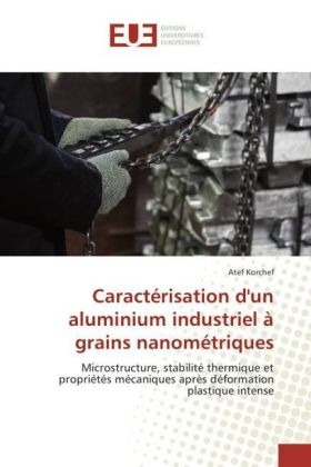 Caract&eacute;risation d'un aluminium industriel &agrave; grains nanom&eacute;triques - Atef Korchef
