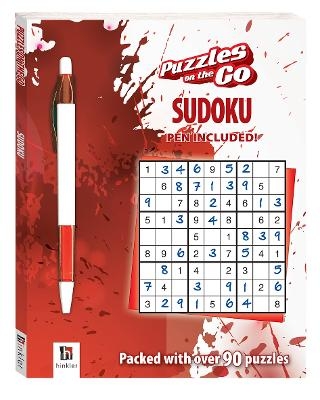 Sudoku (Red) Puzzles on the Go (Perfect Bound)