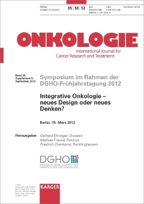 Integrative Onkologie - neues Design oder neues Denken?