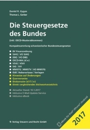 Die Steuergesetze des Bundes 2017