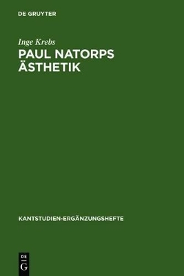 Paul Natorps Ästhetik - Inge Krebs