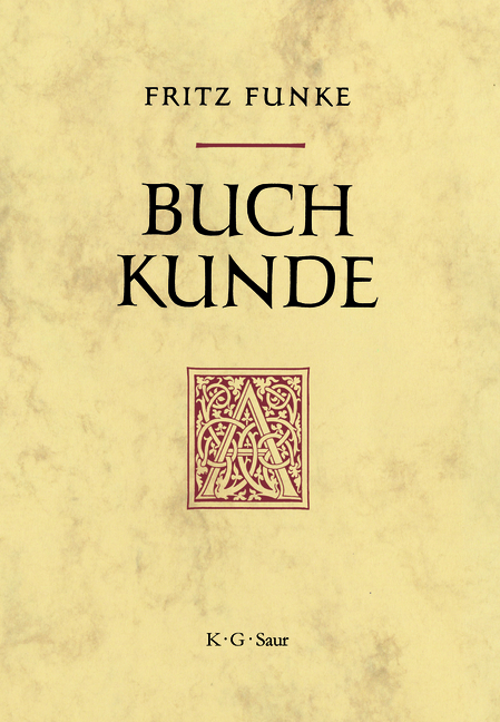 Buchkunde - Fritz Funke